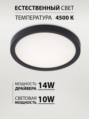 Накладной светильник Natali Kovaltseva PLAIN LED LAMPS 81114/1C в Салехарде - salekhard.ok-mebel.com | фото 3
