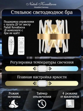 Накладной светильник Natali Kovaltseva TIZIANO LED LAMPS 81113/1W в Салехарде - salekhard.ok-mebel.com | фото 6