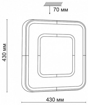 Накладной светильник Sonex Arti 3047/DL в Салехарде - salekhard.ok-mebel.com | фото 10