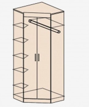 НИКА Н5 Шкаф угловой без зеркала в Салехарде - salekhard.ok-mebel.com | фото 3