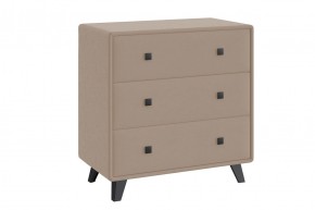 НИКОЛЬ Комод 3 ящика (бежевый) в Салехарде - salekhard.ok-mebel.com | фото