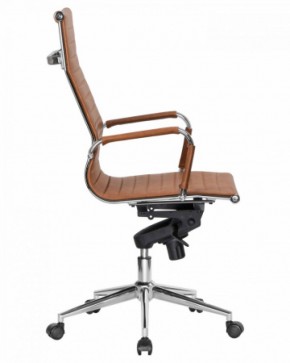 Офисное кресло для руководителей DOBRIN CLARK LMR-101F светло-коричневый №321 в Салехарде - salekhard.ok-mebel.com | фото 3