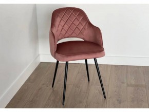 ОКСФОРД Стул (роза/черный) в Салехарде - salekhard.ok-mebel.com | фото