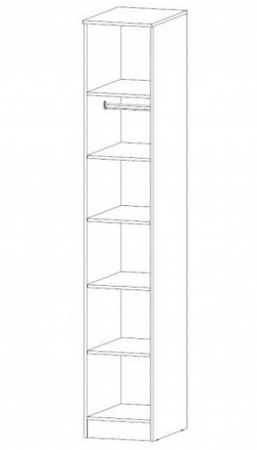 КОСТА-РИКА Пенал (шимо темный/шимо светлый) в Салехарде - salekhard.ok-mebel.com | фото 2