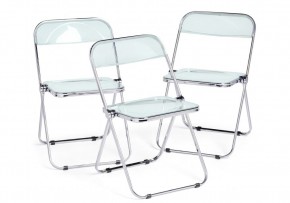 Пластиковый стул Fold складной clear gray-blue в Салехарде - salekhard.ok-mebel.com | фото 10