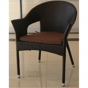 Плетеное кресло Y79A-W53 Brown в Салехарде - salekhard.ok-mebel.com | фото
