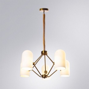 Подвесная люстра Arte Lamp Cassel A5454LM-5PB в Салехарде - salekhard.ok-mebel.com | фото 3