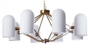 Подвесная люстра Arte Lamp Cassel A5454LM-8PB в Салехарде - salekhard.ok-mebel.com | фото