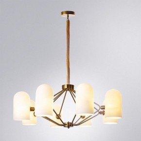 Подвесная люстра Arte Lamp Cassel A5454LM-8PB в Салехарде - salekhard.ok-mebel.com | фото 3