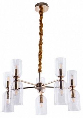 Подвесная люстра Arte Lamp Charm A1623LM-10GO в Салехарде - salekhard.ok-mebel.com | фото