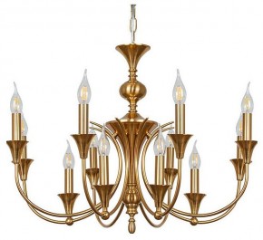 Подвесная люстра Arte Lamp Collinetta A4094LM-12PB в Салехарде - salekhard.ok-mebel.com | фото