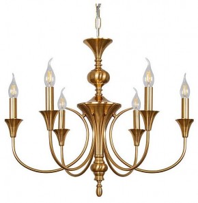 Подвесная люстра Arte Lamp Collinetta A4094LM-6PB в Салехарде - salekhard.ok-mebel.com | фото
