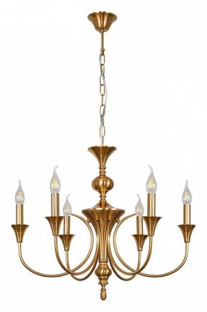 Подвесная люстра Arte Lamp Collinetta A4094LM-6PB в Салехарде - salekhard.ok-mebel.com | фото 2