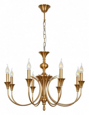 Подвесная люстра Arte Lamp Collinetta A4094LM-8PB в Салехарде - salekhard.ok-mebel.com | фото 2