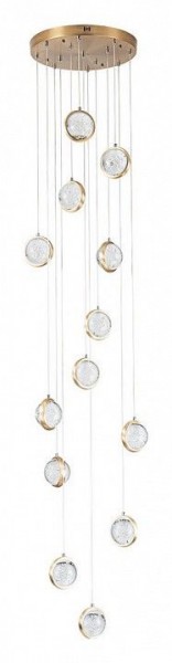Подвесная люстра Arte Lamp Faberge A2451SP-75PB в Салехарде - salekhard.ok-mebel.com | фото
