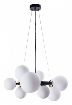 Подвесная люстра Arte Lamp Gemini A2243SP-10BK в Салехарде - salekhard.ok-mebel.com | фото 2