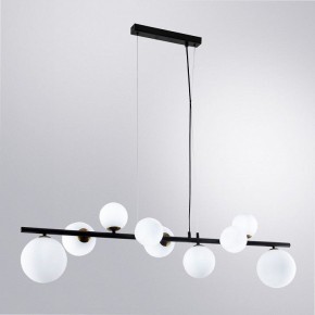Подвесная люстра Arte Lamp Gemini A2243SP-9BK в Салехарде - salekhard.ok-mebel.com | фото 3