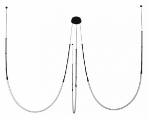 Подвесная люстра Arte Lamp Klimt A2850SP-38BK в Салехарде - salekhard.ok-mebel.com | фото