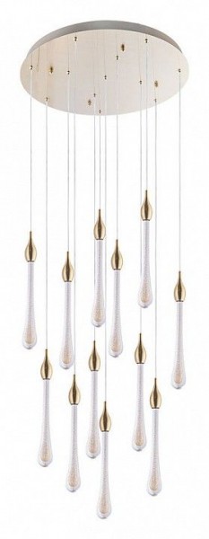 Подвесная люстра Arte Lamp Raindrop A1803LM-36PB в Салехарде - salekhard.ok-mebel.com | фото