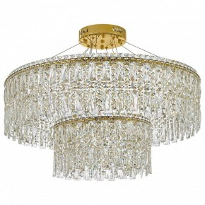 Подвесная люстра Arti Lampadari Ovindoli Gold Ovindoli L 1.5.80+40.100 G в Салехарде - salekhard.ok-mebel.com | фото 2