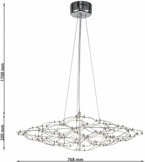 Подвесная люстра Favourite Thinner 4305-8P в Салехарде - salekhard.ok-mebel.com | фото 5