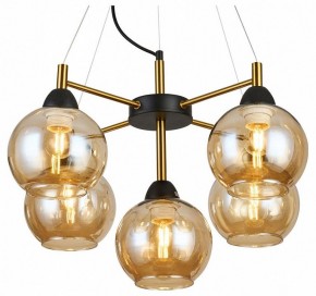 Подвесная люстра Imex MD.9056 MD.9056-5-P-BK+COP в Салехарде - salekhard.ok-mebel.com | фото