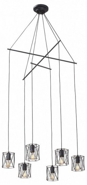 Подвесная люстра Vitaluce V3028 V3028-1/6S в Салехарде - salekhard.ok-mebel.com | фото