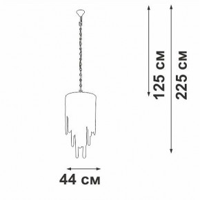 Подвесная люстра Vitaluce V5885 V5885-9/7 в Салехарде - salekhard.ok-mebel.com | фото 3
