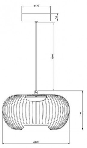 Подвесной светильник Arte Lamp Flare A3527SP-12BK в Салехарде - salekhard.ok-mebel.com | фото 3