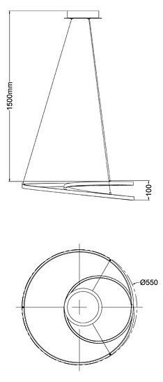 Подвесной светильник Arte Lamp Millo A3893SP-30BK в Салехарде - salekhard.ok-mebel.com | фото 3