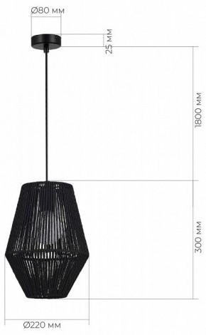 Подвесной светильник EVOLUCE ETTAN SLE6025-413-01 в Салехарде - salekhard.ok-mebel.com | фото 6