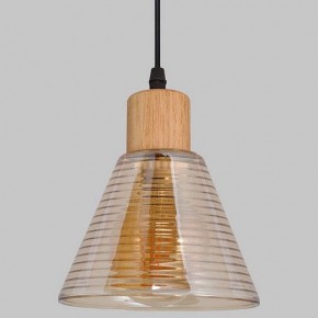 Подвесной светильник Imex MD.5870 MD.5870-1-P-WOOD+BK в Салехарде - salekhard.ok-mebel.com | фото