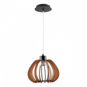 Подвесной светильник Imex MD.9012 MD.9012-1-P-BK+WOOD в Салехарде - salekhard.ok-mebel.com | фото 2
