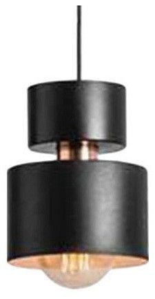 Подвесной светильник Imex MD.9021 MD.9021-1-P-BK+AB в Салехарде - salekhard.ok-mebel.com | фото