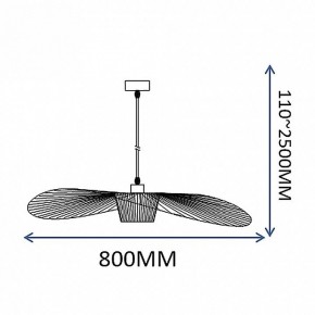 Подвесной светильник Imperiumloft HAT Black ﻿HAT01 в Салехарде - salekhard.ok-mebel.com | фото 3