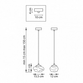 Подвесной светильник Lightstar Meringe 799033 в Салехарде - salekhard.ok-mebel.com | фото 4