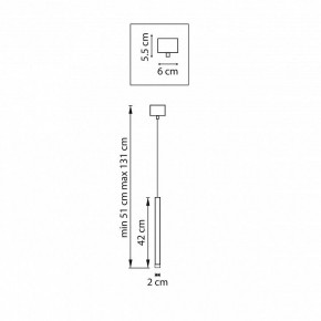 Подвесной светильник Lightstar Tubo LT7472471 в Салехарде - salekhard.ok-mebel.com | фото 4