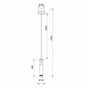 Подвесной светильник Mantra Spark 8966 в Салехарде - salekhard.ok-mebel.com | фото 2