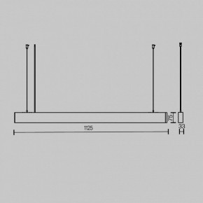 Подвесной светильник Maytoni BASIS P051PL-36W2.7-6K-W в Салехарде - salekhard.ok-mebel.com | фото 7