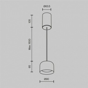 Подвесной светильник Maytoni Comfy P113-L12-3K-W в Салехарде - salekhard.ok-mebel.com | фото 4