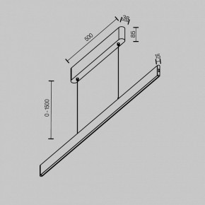 Подвесной светильник Maytoni Ephoria P109PL-36W2.7-6K-BS в Салехарде - salekhard.ok-mebel.com | фото 2