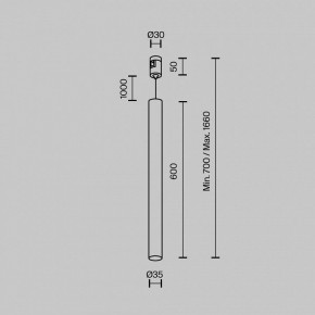 Подвесной светильник Maytoni Focus Led TR156-1-5W3K-BS в Салехарде - salekhard.ok-mebel.com | фото 4