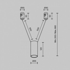 Подвесной светильник Maytoni Focus Led TR157-1-12W3K-B в Салехарде - salekhard.ok-mebel.com | фото 5