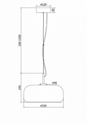 Подвесной светильник Maytoni Madmen MOD127PL-L6SG в Салехарде - salekhard.ok-mebel.com | фото 3