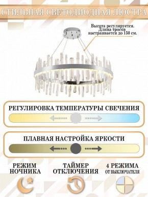 Подвесной светильник Natali Kovaltseva Smart Нимбы LED LAMPS 81257 в Салехарде - salekhard.ok-mebel.com | фото 5