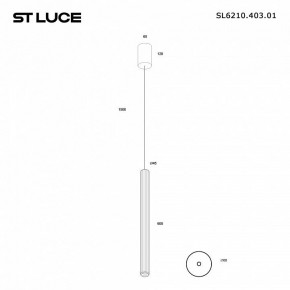 Подвесной светильник ST-Luce LILT SL6210.403.01 в Салехарде - salekhard.ok-mebel.com | фото 3