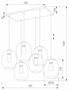 Подвесной светильник TK Lighting Elio 5974 Elio в Салехарде - salekhard.ok-mebel.com | фото 3