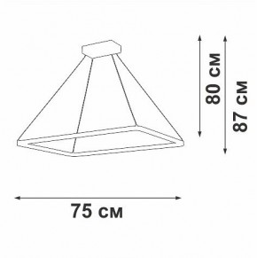 Подвесной светильник Vitaluce V2704 V2704-9/1S в Салехарде - salekhard.ok-mebel.com | фото 3