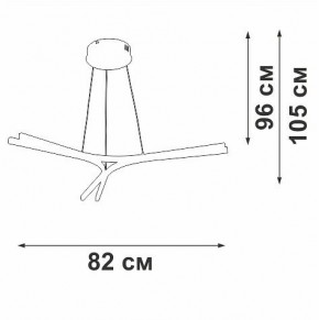 Подвесной светильник Vitaluce V2708 V2708-9/3S в Салехарде - salekhard.ok-mebel.com | фото 3