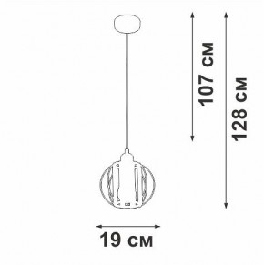 Подвесной светильник Vitaluce V2852 V2852-1/1S в Салехарде - salekhard.ok-mebel.com | фото 6